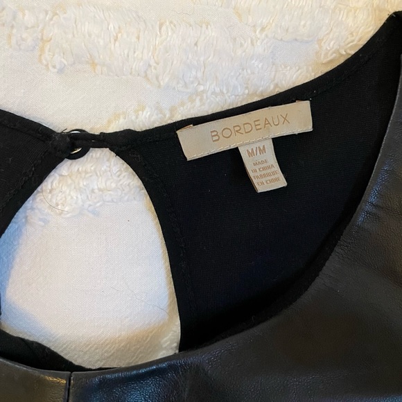 Anthro Bordeaux 100% Sheepskin Shirt - Picture 9 of 10